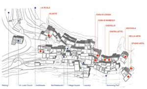 Imagen de la galería de Medieval mountain setting with private garden, en Colletta