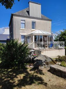 Budova, kde se bed and breakfast nachází