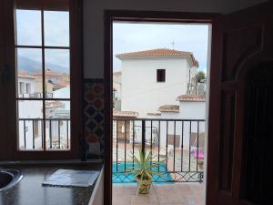 A balcony or terrace at Casa San Sebastian