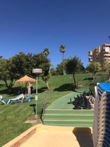 Zahrada ubytování Estudio Ed Jupiter Benalmadena