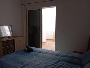 Postel nebo postele na pokoji v ubytování Kiltankin beag
