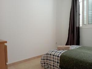 Postel nebo postele na pokoji v ubytování Kiltankin beag