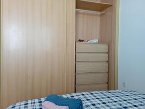 Postel nebo postele na pokoji v ubytování Kiltankin beag