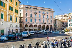 Výhľad na mesto Sanremo alebo výhľad na mesto priamo z apartmánu
