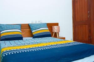 Letto o letti in una camera di RESIDENCE rubis