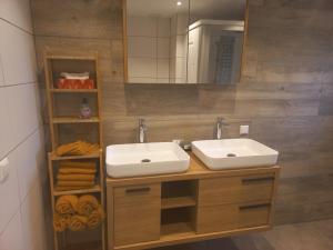 Koupelna v ubytování B&B De Kaagse Boer