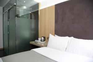 Voodi või voodid majutusasutuse The Z Hotel Piccadilly toas