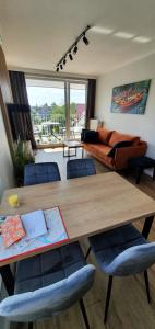 Χώρος καθιστικού στο Apartament Wyspa - Gdańsk Wyspa Sobieszewska