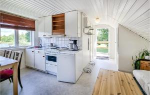 Η κουζίνα ή μικρή κουζίνα στο 1 Bedroom Cozy Apartment In Gullspång