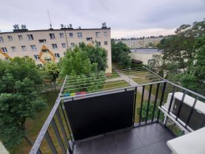 Balkón alebo terasa v ubytovaní Happy Day - ApartamentyHappy pl