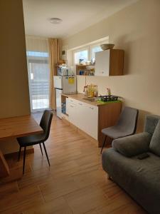 Kuchyň nebo kuchyňský kout v ubytování To8 apartman