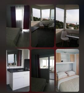 Postel nebo postele na pokoji v ubytování apartmani Zoran Bilić
