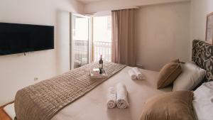 Posteľ alebo postele v izbe v ubytovaní Formin - Lux Apartment