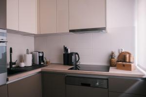 Kuchyňa alebo kuchynka v ubytovaní Formin - Lux Apartment