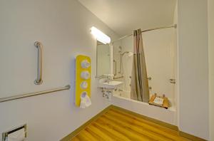 A bathroom at Motel 6-Cocoa Beach, FL