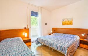 Postel nebo postele na pokoji v ubytování Ai Pini-Residence