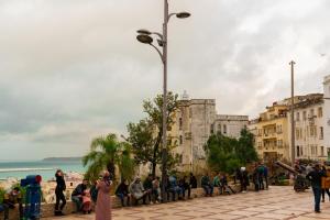 Genel bir deniz manzarası veya daireden çekilmiş bir deniz manzarası