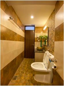 Koupelna v ubytování Satkar Boutique Home