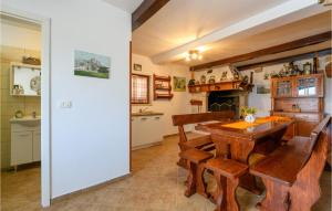 Kuchyňa alebo kuchynka v ubytovaní Nice Home In Mandalencici With Kitchen