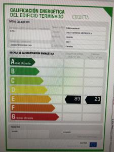 een computerscherm met een rode gele en groene lijn bij EL AGAVE DE MERESE APARTAMENTO in Las Toscas
