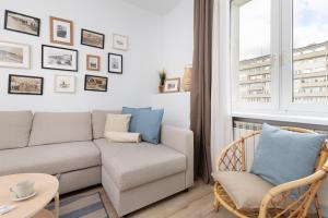 Posedenie v ubytovaní Marina Corner Apartment Gdynia by Noclegi Renters