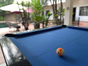 Biliár nebo kulečník v ubytování Angkor Tiger Resort