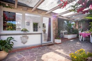 Vonkajšia záhrada v ubytovaní Casa Petunia