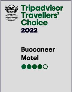 an advertisement for a new york state university at Buccaneer Motel in The Entrance