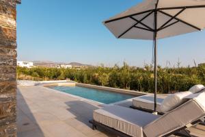 Bazén v ubytování Isalos Villas with private pool, sleeps 4 nebo v jeho okolí