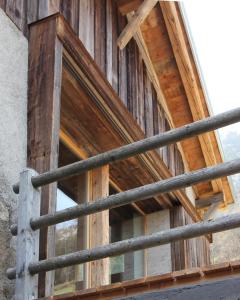 a window in a house under construction at La Grange de Soulalex in Orsières +31 photos