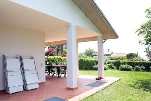 Vonkajšia záhrada v ubytovaní Villa al porto