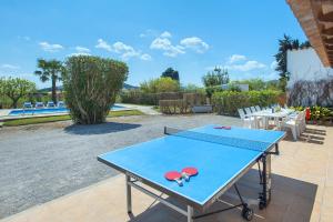 Tischtennis in der Unterkunft Villa Sol Pollensa by Villa Plus oder in der Nähe