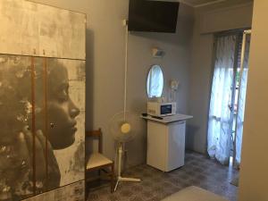 Kuchyň nebo kuchyňský kout v ubytování Hotel Wega