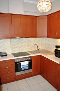 A kitchen or kitchenette at Best House, Sea View II, Pylos Messinias