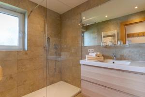 Koupelna v ubytování SR Apartments GmbH Rabitschhof