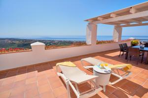 Un balcon sau o terasă la Venus Luxury Apartment