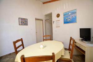 TV a/nebo společenská místnost v ubytování Apartment Luna