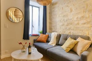 Część wypoczynkowa w obiekcie Duplex High Standing 7'➤Fontainebleau⎮45'➤Paris + Terrace