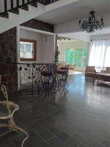 Khu vực ghế ngồi tại Casa del trébol