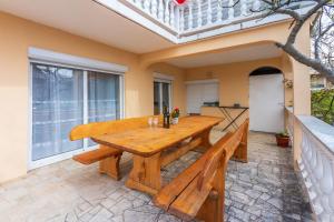 Balkón alebo terasa v ubytovaní Apartments Natalija