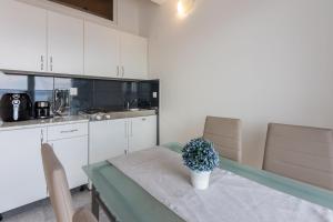 Kuchyňa alebo kuchynka v ubytovaní Apartments Natalija