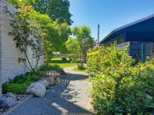 Zahrada ubytování moderne FeWo Nr 4 mit Balkon, Sauna im Haus, Garten - Ferienwohnungen am Wald