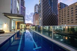 Galería fotográfica de Spacious 3 Bed City Apt with Car Park, Pool & Gym en Brisbane