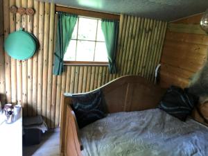 Posezení v ubytování Treehouse op het platteland van Huize Ouwervelden