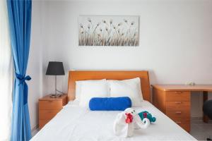 Ένα ή περισσότερα κρεβάτια σε δωμάτιο στο Violet House - Alcúdia +14 φωτογραφίες