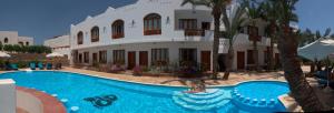 達哈卜潛水員酒店游泳池或附近泳池