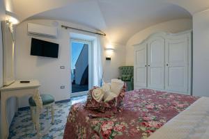A bed or beds in a room at Villa Primavera