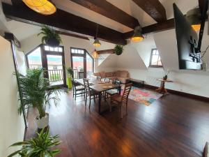 Posedenie v ubytovaní Suite Loft