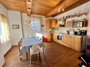 Dapur atau dapur kecil di Holiday House Markousovice