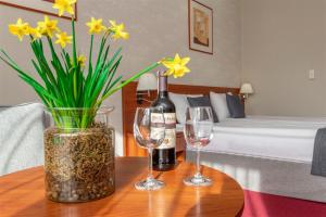 Nápoje v ubytování Hotel Rigga